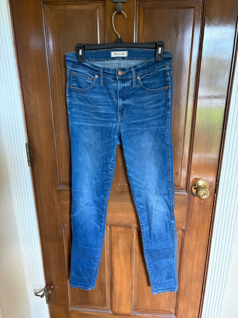 Madewell Skinny Jeans - Medium Blue Wash